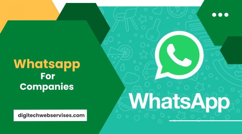 Whatsapp For Companies