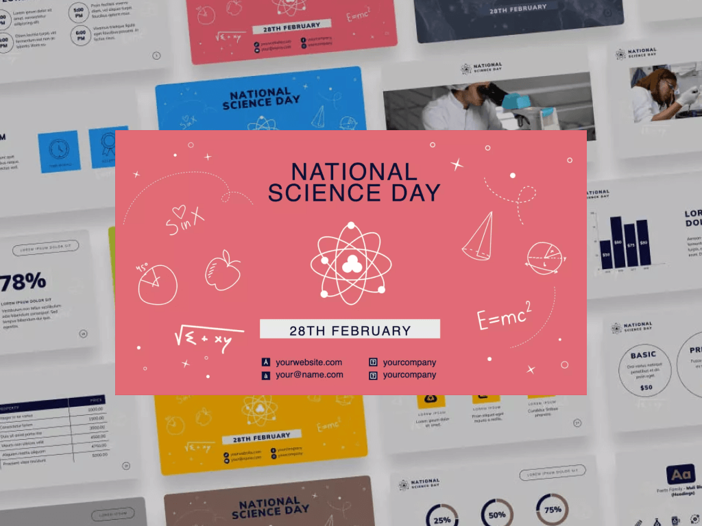 National Science Day Presentation Template